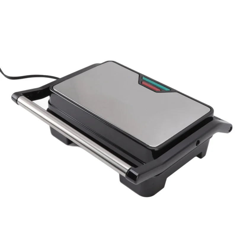 Panini Press Grill 850W Double Sided Heating Nonstick Breakfast Sandwich Maker For Kitchen
