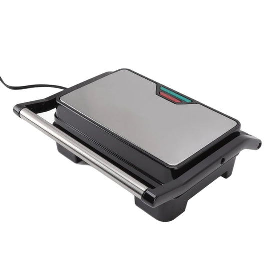 Panini Press Grill 850W Double Sided Heating Nonstick Breakfast Sandwich Maker For Kitchen