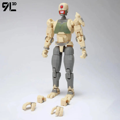 9L3D Printed Invincible Tech Jacket Toys Action Figures Titan13 T13 Dummy 13 Superheroes Multi-Jointed Movable Shapeshift Toys
