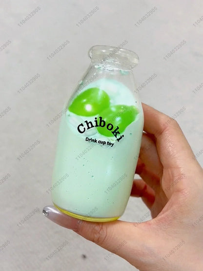 Marble Soda Bottle Fidget Toy Bottle Stress Ball Squishy Toy ASMR Sensory ADHD Autism Anti Stress Relief for Kids & Adult Gifts