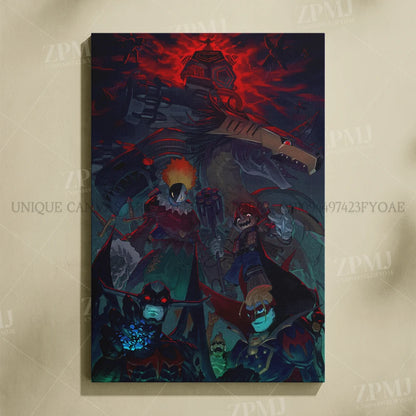 Japanese Anime Canvas Wall Art Digimon Digital Monsters Home Decorative HD Print Poster Painting Modern No Frame For Living Room