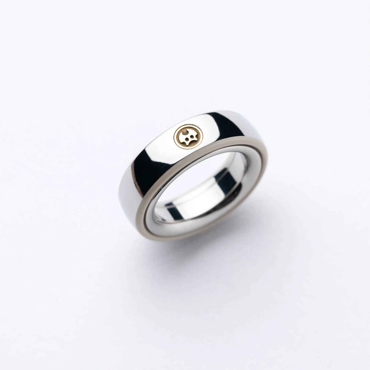 LAUTIE Mechanic-I Slim Fidget Ring 18.5mm/20mm PEEK Track Spy Wars Series Traditional Ring Office Desk Accessories