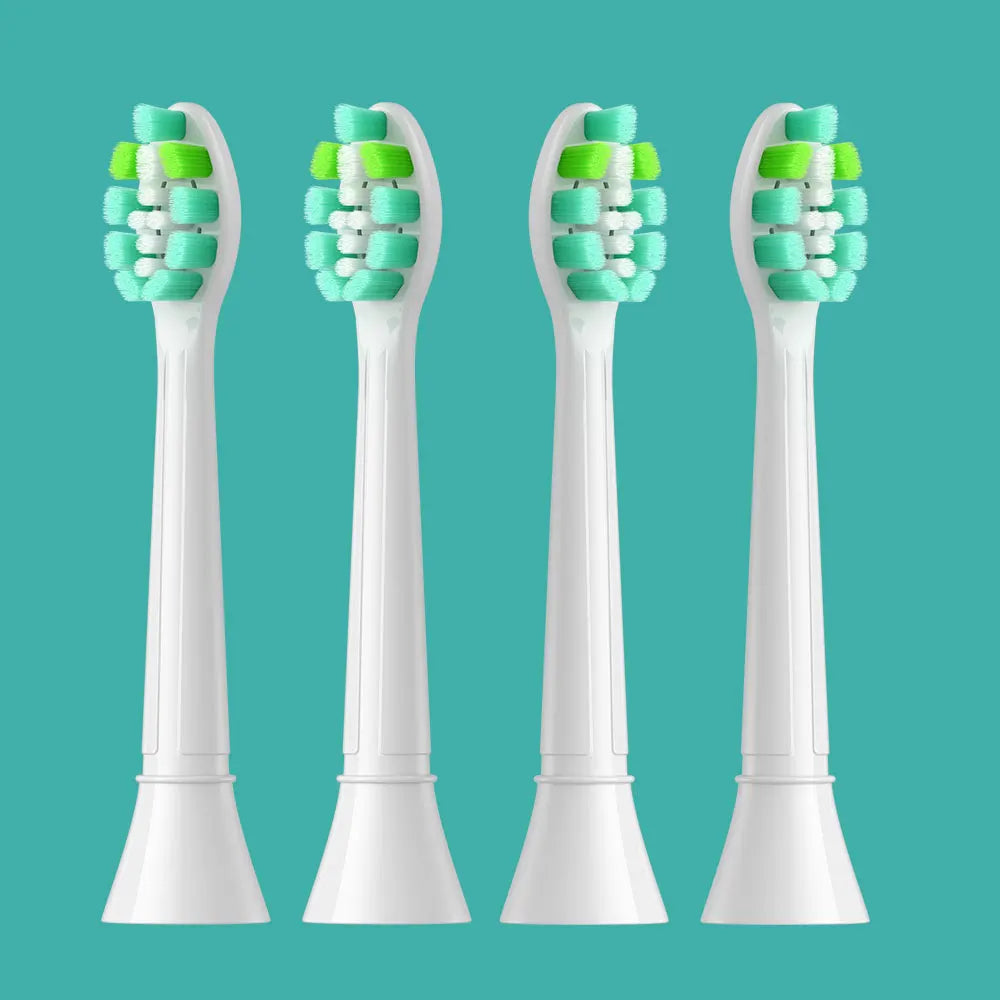 4-16pcs Replacement Toothbrush Heads for Phillips Sonicare Electric Toothbrush Click-on Handles,Soft Dupont Bristles Replacement