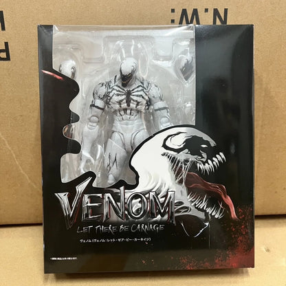Shf Anti Venom Action Figure Articulated Joints Collectible Model From Venom Let There Be Carnage Spider Man Gift For Collectors