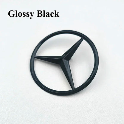 AAA 3d ABS Black Rear Trunk Star Logo For Mercedes Benz W203 W204 W205 W212 W213 W176 W177 W222 W223 W117 W246 X156 X253