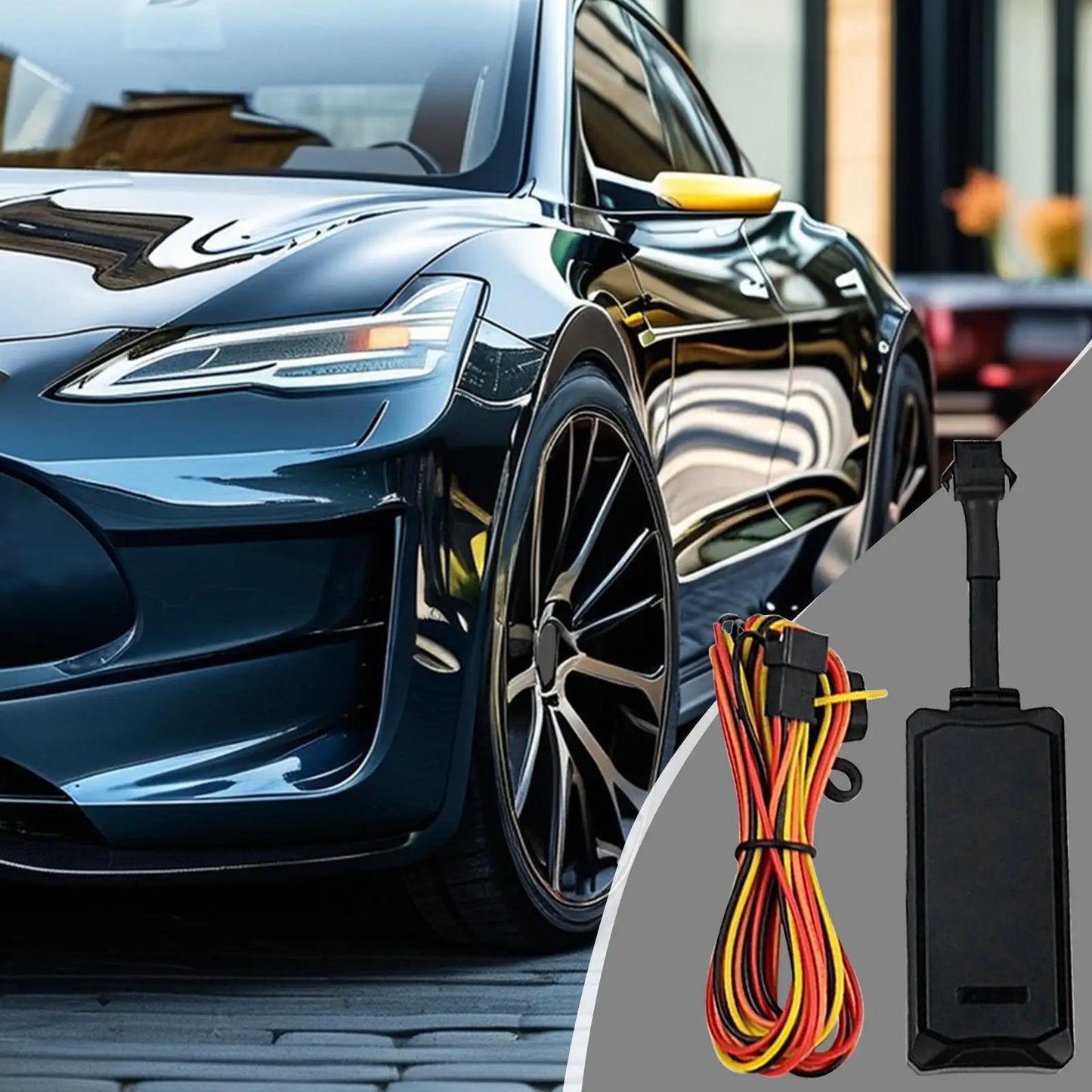 Car Trackers Long Battery Discreet Movement Alert Tracker Device For Vehicles For Theft Prevention Driving Security Trailer RV