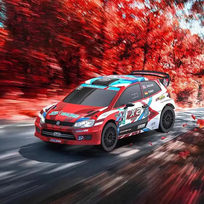 ZD RX12 1:12 RC Remote Control Rally Car 6-Channel 70KM/H Electric High-Speed Brushless 4WD Racing Car Remote Control Car RTR