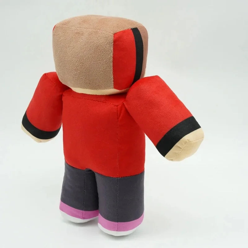 Jj And Mikey Plush Toys New Soft Stuffed Cartoon Game Figure Collectible Doll Home Decor Gift For Game Fans