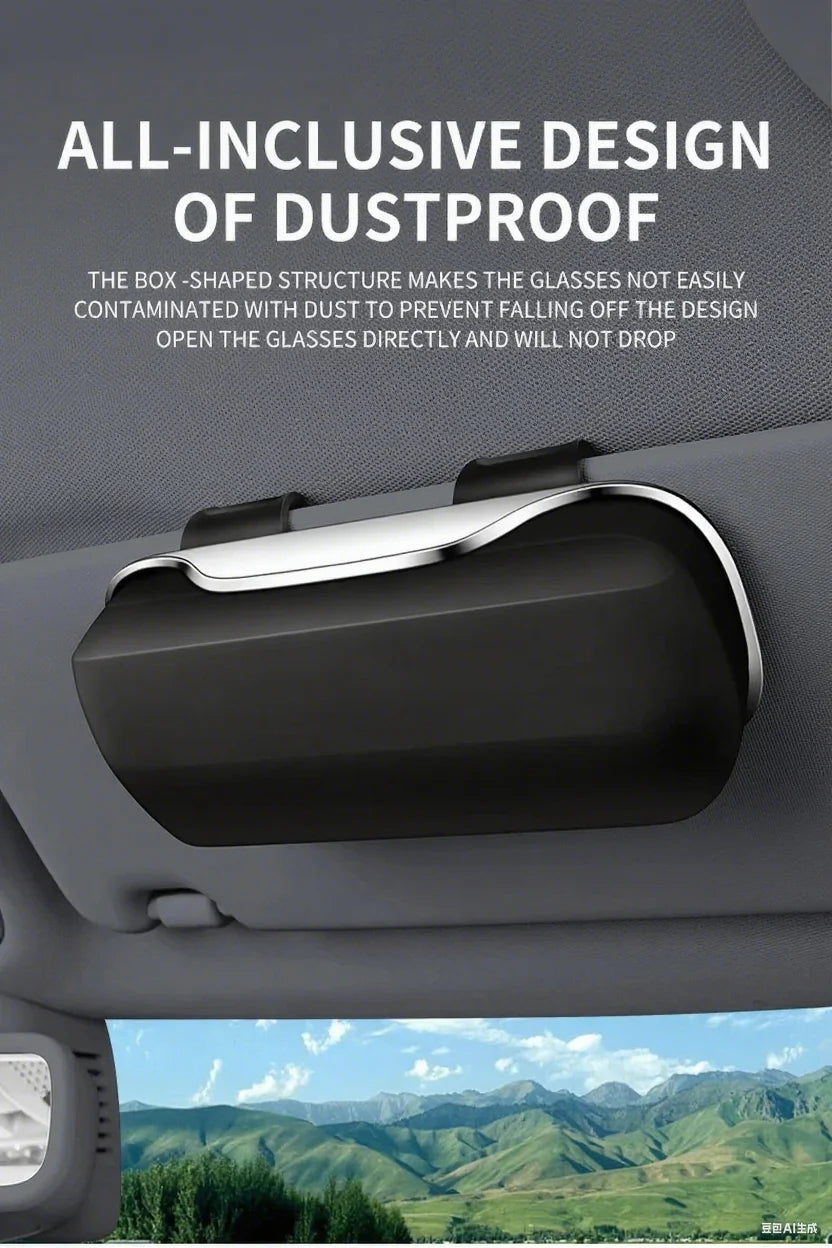 For Volvo XC40 XC60 XC70 XC90 S40 S60 S90 V40 V50 V60 V90 Car Visor Sunglasses Glasses Case Glasses Holder Clip Box Accessories