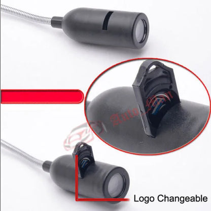 2Pcs Your Customized Logo 13mm Films for Car Door Wireless Cigarette Logo Light & Projector Logo Light