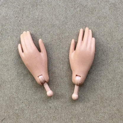 2001 Version Original Brazz Doll Multi-Joint Movable Vintage Rare Face Doll Heads And Shoes Replacement Hand DIY Toy Accessories