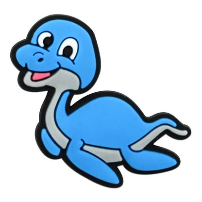10-100pcs Cartoon Animal Dinosaur Shoe Charms PVC Accessories DIY Sandals Shoes Buckle Decorations fit Wristband Kids Man Gift