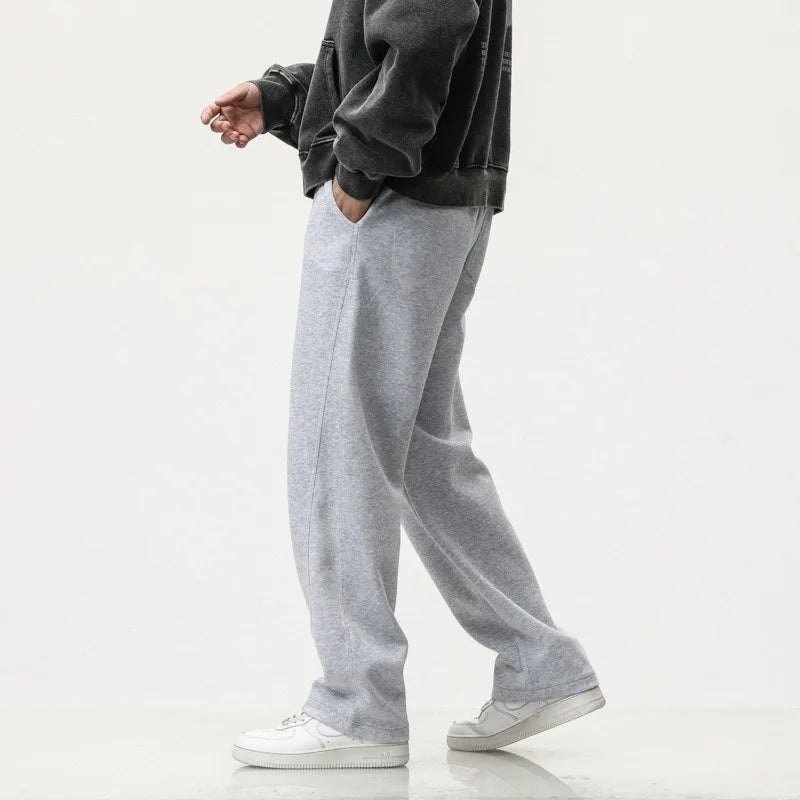 111CM 116CM Long Pants Tall Men Sports Straight Stretched Overalong Plus Size 7XL 6XL Lengthen Boys Sweatpants Male Trousers