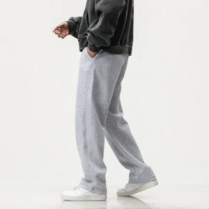 111CM 116CM Long Pants Tall Men Sports Straight Stretched Overalong Plus Size 7XL 6XL Lengthen Boys Sweatpants Male Trousers