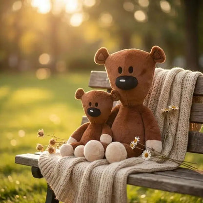 High Quality Funny Big Mr Bean Teddy Bear Plush Toy Comedy Cartoon Movie Figure Cute Animal Baby Stuffed Doll Soft Pillow Decor
