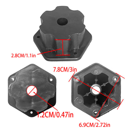 2PCS 6V 12V 24V Children Ride on Car Electric Vehicle Metal Steel Gear High Speed Motor Gearbox Engine Reducer Connector Coupler