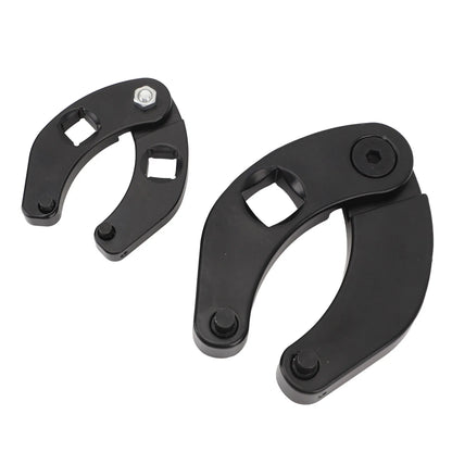 1266 Adjustable Gland Nut Wrench 7463 Hydraulic Cylinder Spanner Sturdy Steel Easy To Use for Farm and Construction Equipment
