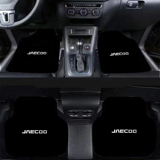 2/4pcs Car Floor Mats Universal Auto Foot Pad  Automobile Interior For Jaecoo Omoda J7 2025 2024 Chery Jaecoo J7 J8 Tiggo 8plus
