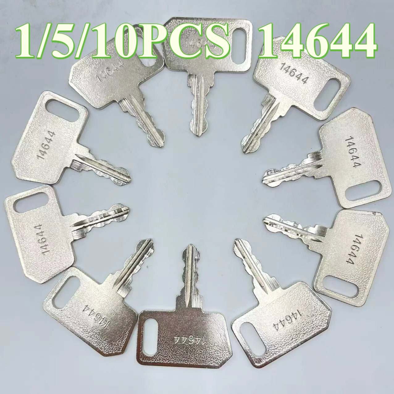 1/5/10PCS 14644 M516 15271326 Ignition Starter Key Fit Terex Generation 7 Articulated Dump Truck ADT