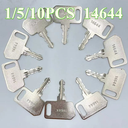 1/5/10PCS 14644 M516 15271326 Ignition Starter Key Fit Terex Generation 7 Articulated Dump Truck ADT