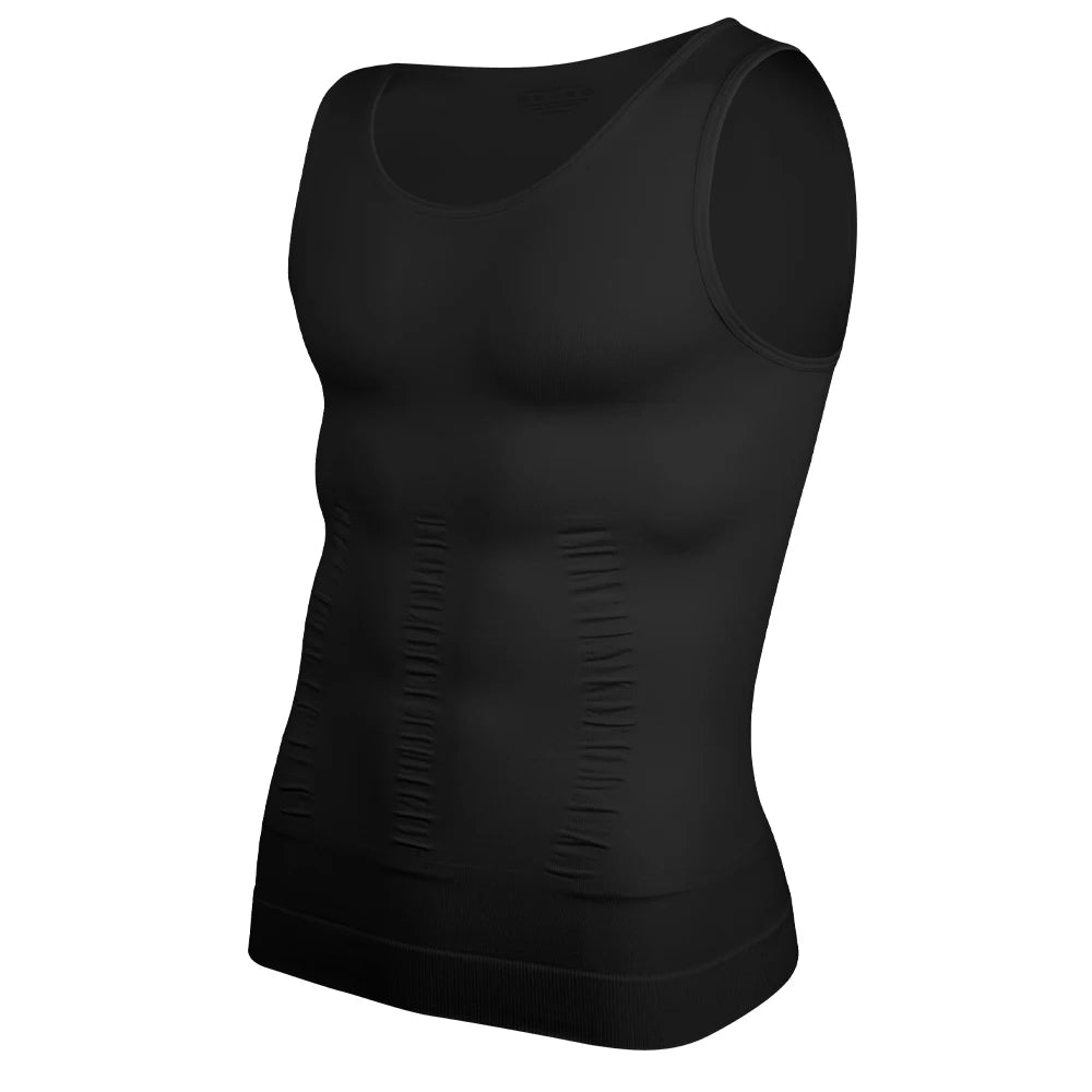Men's Slimming Body Shapewear Corset Vest Shirt Compression Abdomen Tummy Belly Control Slim Waist Cincher Underwear Sports Vest