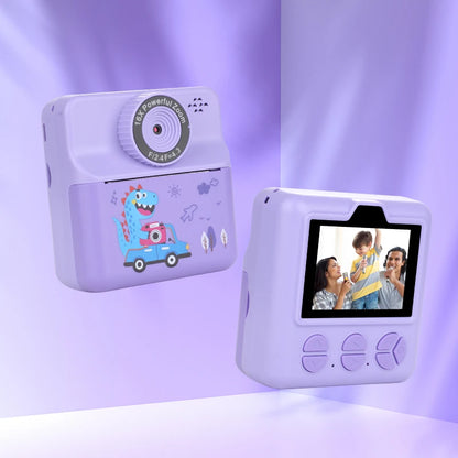 Children Digital Camera Photography Instant Camera Kids Video Recorder Toys for Girls Boys Best Birthday Gift 1080P HD Dual Lens