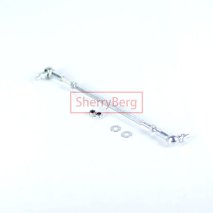 SherryBerg Universal Adjustable Throttle Linkage Rod 8.7" Swivel Ball Joint FOR Weber EMPI Solex Dellorto Carburetor Carb Carby