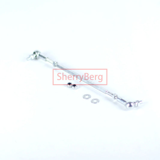 SherryBerg Universal Adjustable Throttle Linkage Rod 8.7" Swivel Ball Joint FOR Weber EMPI Solex Dellorto Carburetor Carb Carby