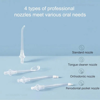 Mijia MEO701/MEO705 Portable Oral Irrigator Dental Teeth Whitening Flosser Tooth Cleaner Waterpulse Water Thread Teeth