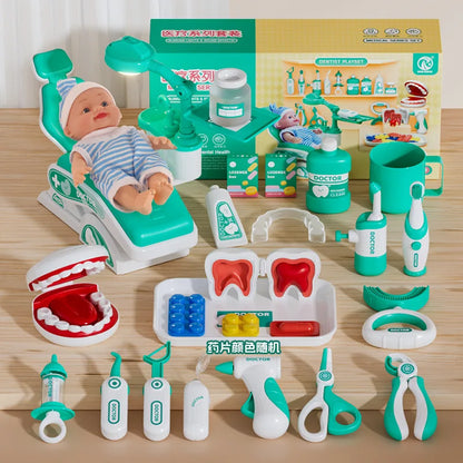 New Doctor Toy Set Role Playing Simulation Medical Children Scene Game Nurse Tools Medical Institution Toy Gifts