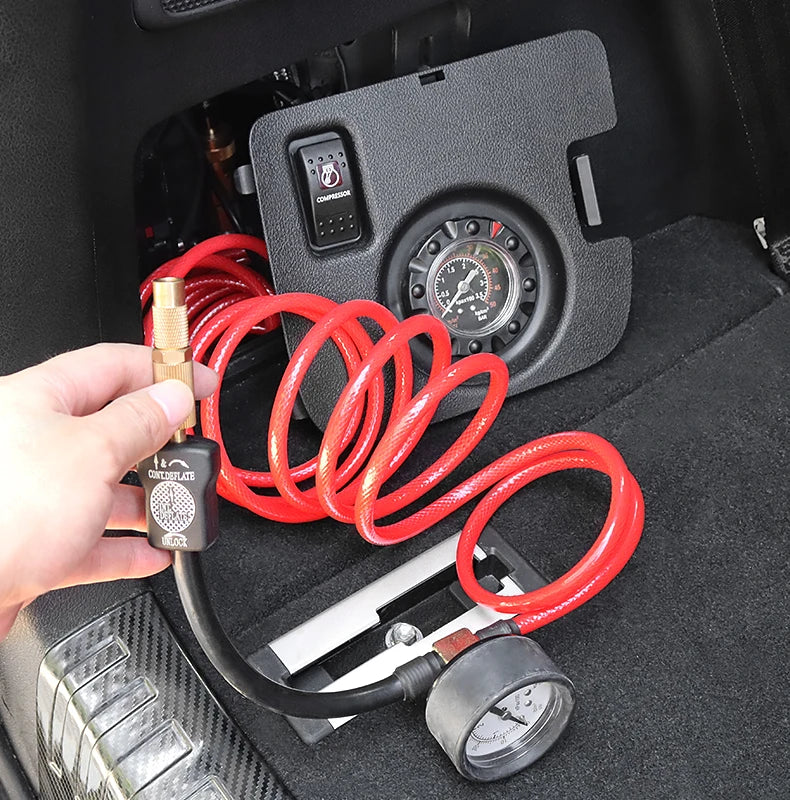 2008-2021 For Toyota Land Cruiser 200 Prado 150 Modified Lc150 Tire Pressure Insufficient High-Power Air Pump LC200 Accessories