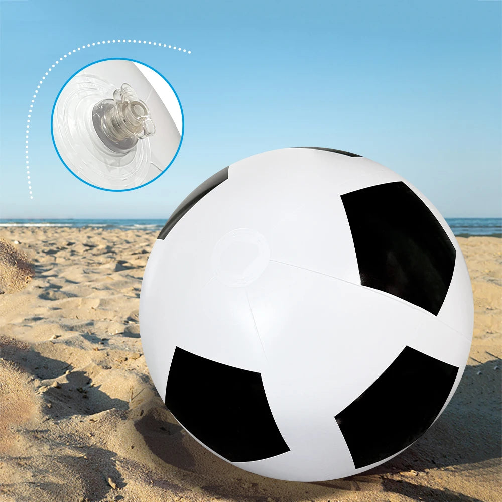 Outdoor beach, grassland, entertainment, inflatable soccer game, environmentally friendly, thickened three color PVC big ball