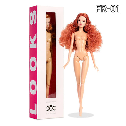 Xianxian 32cm Supermodel Doll Cute Trendy Figure DIY Toy Gold Edition Original Popular European American Style Fashion Collector