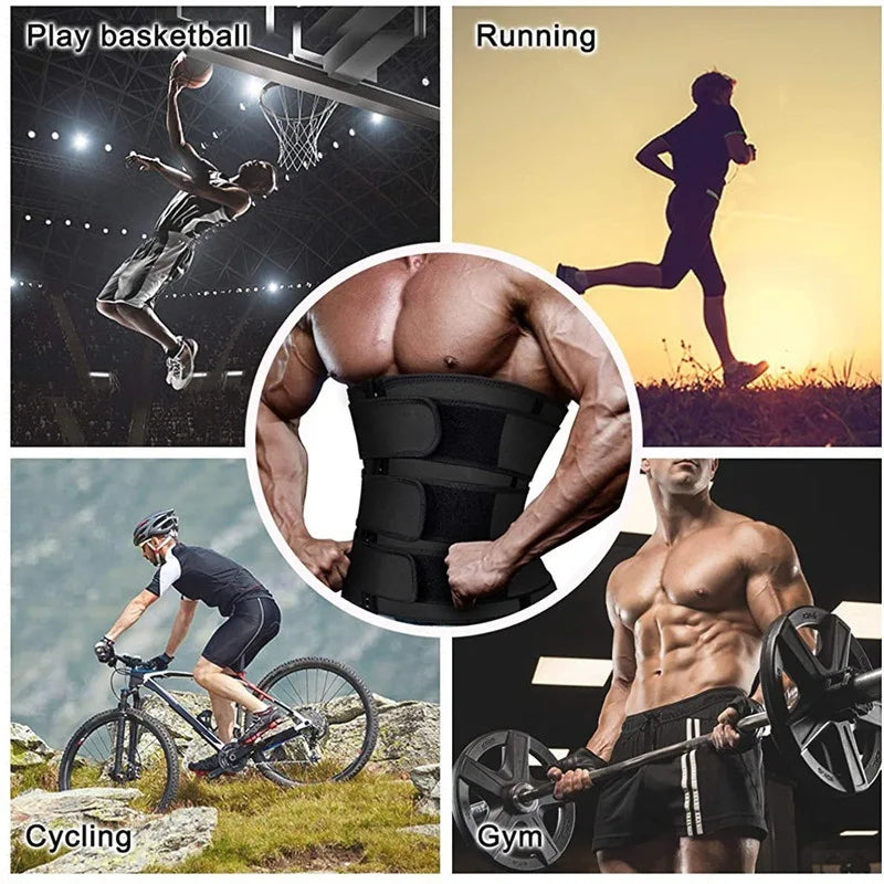 Men Sports Body Shaper Waist Trainer Girdle Abdomen Sweat Vest Slimming Underwear Weight Loss Shirt Fat Burner Workout Tank Tops
