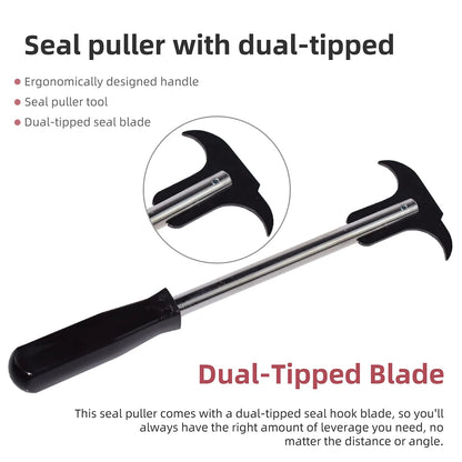 Oil Seal Puller Screwdriver Wrench Car Workshop Tools Maintenance Special Tool Supplies Mechanic Accessories Things Auto Repair