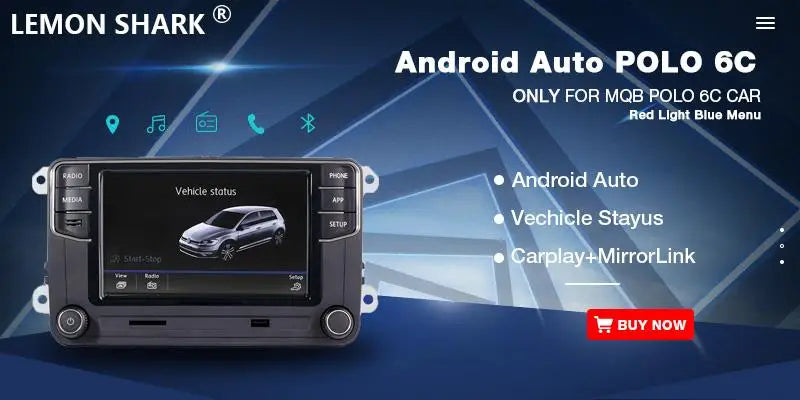 Desay MIB Carplay Car Radio Only For VW MQB POLO 6C 6R Car 6.5 inch Bluetooth Multimedia Player 17G035280