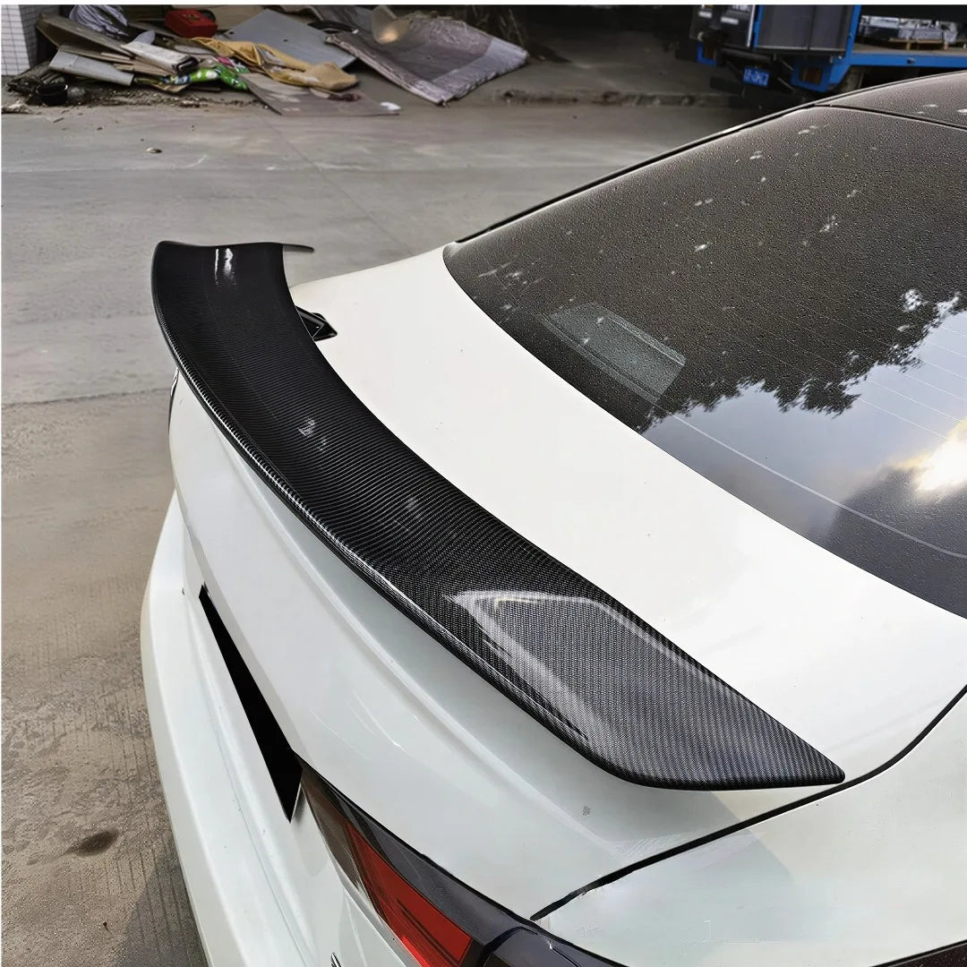 Universal Sedan Rear Spoiler Wing Lip Body Kit Fit Mostly Vehicle Gloss Black Sport Style Trunk Tail Tuning Styling Accessories