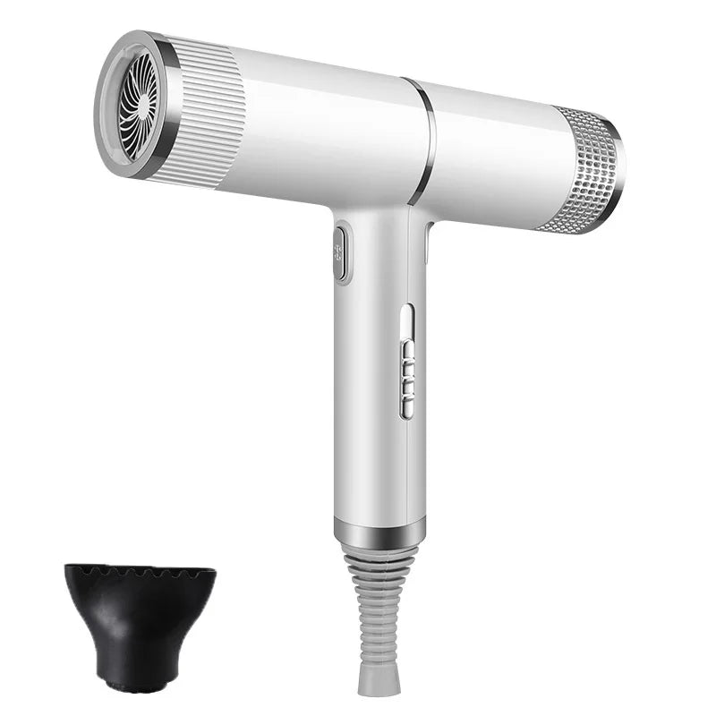 110-240V T Type Hair Dryer High Power Quick Dry Hot Cold Air Salon Home Blower Strong Wind Hair Protection for Daily Use