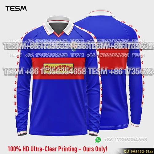 TESM Summer Men Long Sleeve 3D Printed Polo Shirt V-Neck Sports T-Shirt  Team Sports Training Shirts