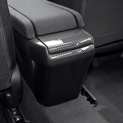 For Honda Civic 10th Gen (2016 -2021) Interior Accessories, Car Center Console Gear Shift Panel , Carbon Fiber ABS Trim Sticker