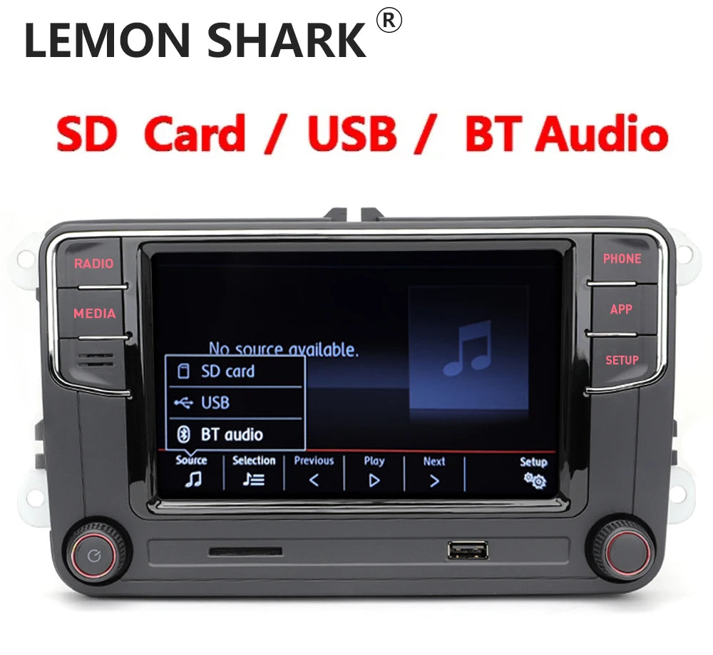 NONAME RCD360 PRO Carplay Car Radio New RCD330 Android Auto MIB Radio For VW Golf 5 6 Jetta MK5 MK6 Tiguan CC Polo Passat B5 B6