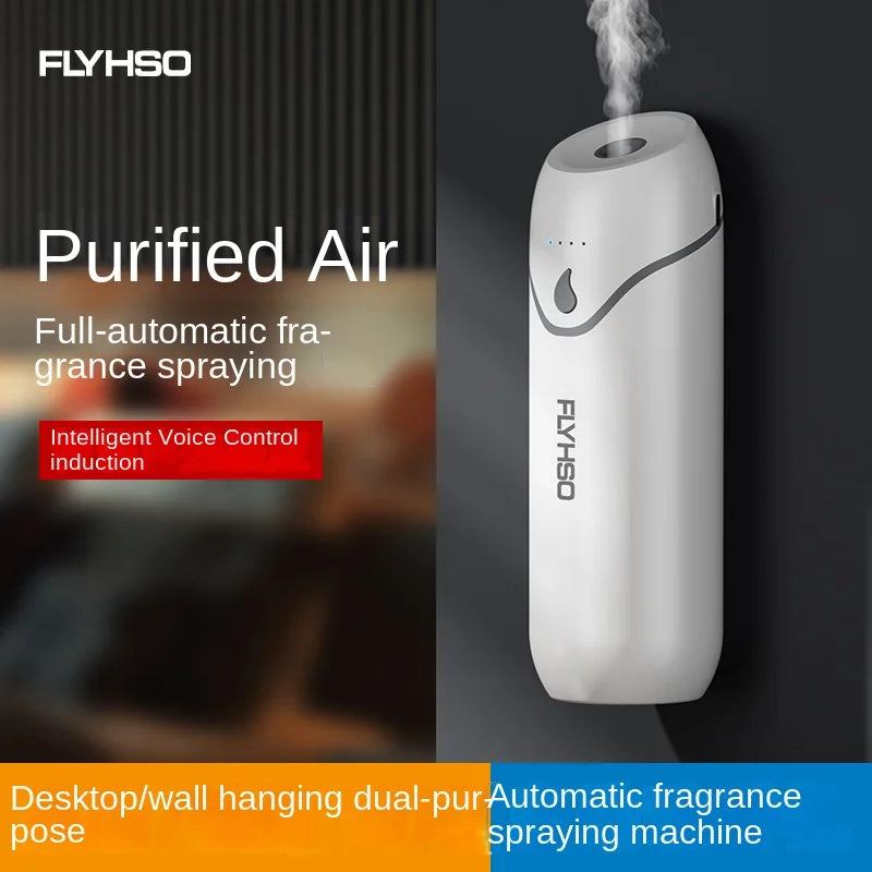 Waterless Essential Oil Diffuser Bottle Type Automatic Aroma Diffuser USB Rechargeable 4 Gears