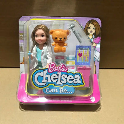 Barbie Club Chelsea Fashion Dress Up Doll Changeable Outfit Role Play Collectible Toy Ghv69 Designed For Adult Collection