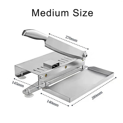 Commercial Slicer Frozen Meat Bone Cutting Machine Minced Lamb Bone Meat Cutter Chicken Duck Fish Rib Lamb Cutting Kitchen Tool