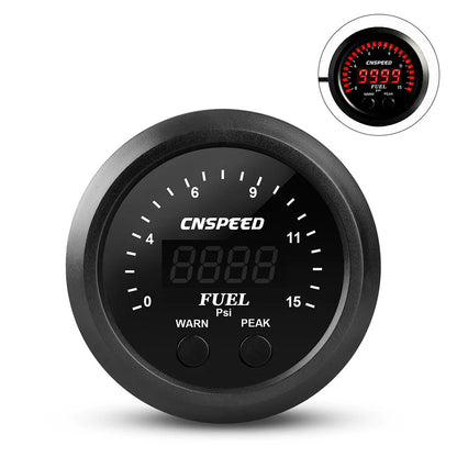 Auto Meter 2'' 55MM Ultra-Thin Car Exhaust Meter Fuel Pressure Gauge Water Temperature Gauge Booster Gauge Voltmeter