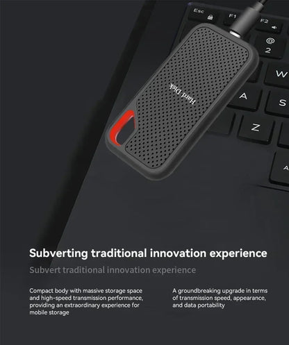 High-speed External Hd 2TB High-quality Hard Drive 128TB 64TB Portable SSD USB3.1 Solid State Disk for Mac/ Pc/Laptops/Phones