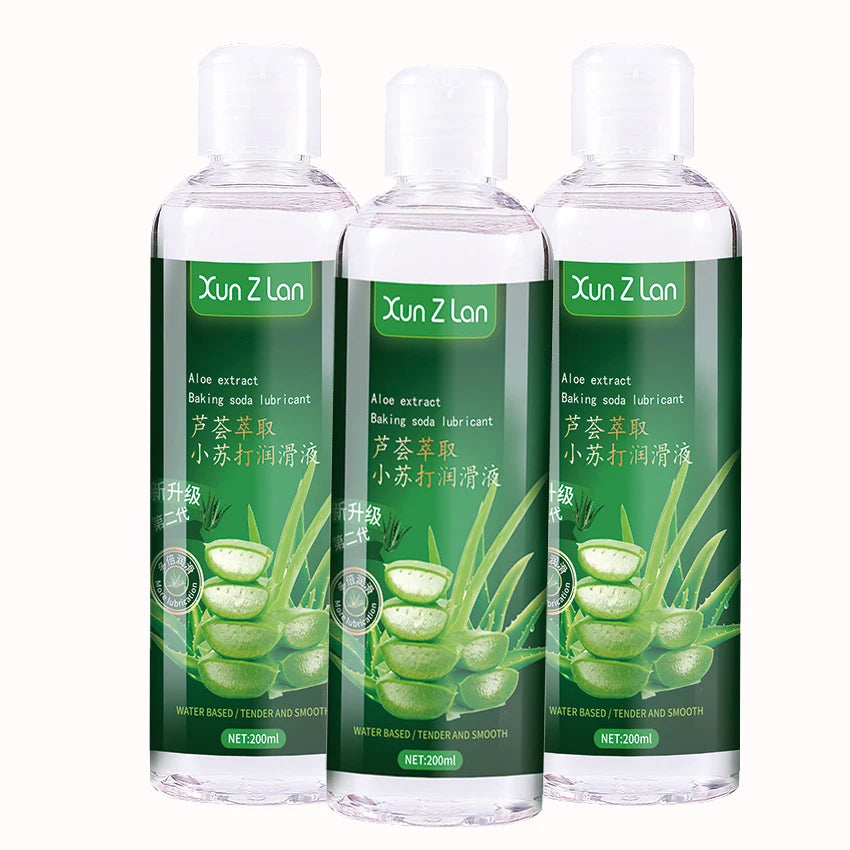 Lubricant for Sex Aloe Water-Based Lube Anal Safer Intimate Gel Vaginal Toy Lubrication Oil Adult for Women Men Erotic Tools 18+