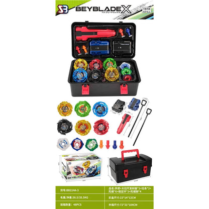 New alloy gyro attack suit with two-way transmitter combat gyro tool storage box gift Hurricane CX BX alloy gyro vs PK game.