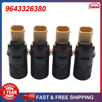 NEW 4PCS 9643326380 Car PDC Parking Sensor For Citroen C2 C3 C4 Peugeot 1007 307 For Volvo S40 S60 S80 V50 V70 XC70 XC90 Renault