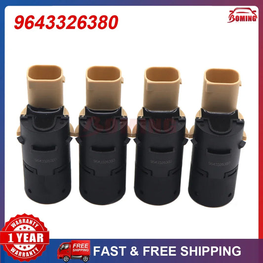 NEW 4PCS 9643326380 Car PDC Parking Sensor For Citroen C2 C3 C4 Peugeot 1007 307 For Volvo S40 S60 S80 V50 V70 XC70 XC90 Renault